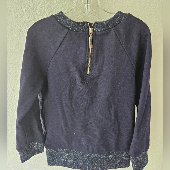 Lily Gaufrette faux fur sweater in size 5 - Picture 3 of 6